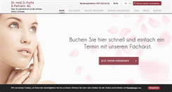 Desktop Screenshot of hautdoktor.ch